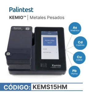 Medidor digital de arsénico y metales pesados Palintest Kemio KEMS15HM para análisis de agua
